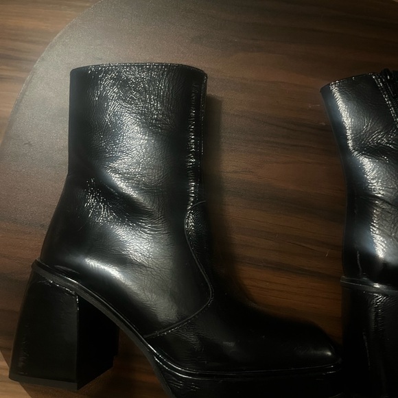 NEW Free People ruby shine platform boot size 38 $99made in Spain sold out - Picture 12 of 16